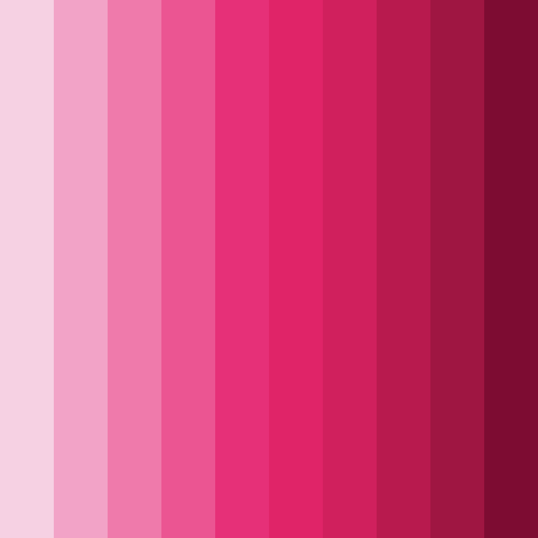 Download light baby pink color palette PNG image (square)