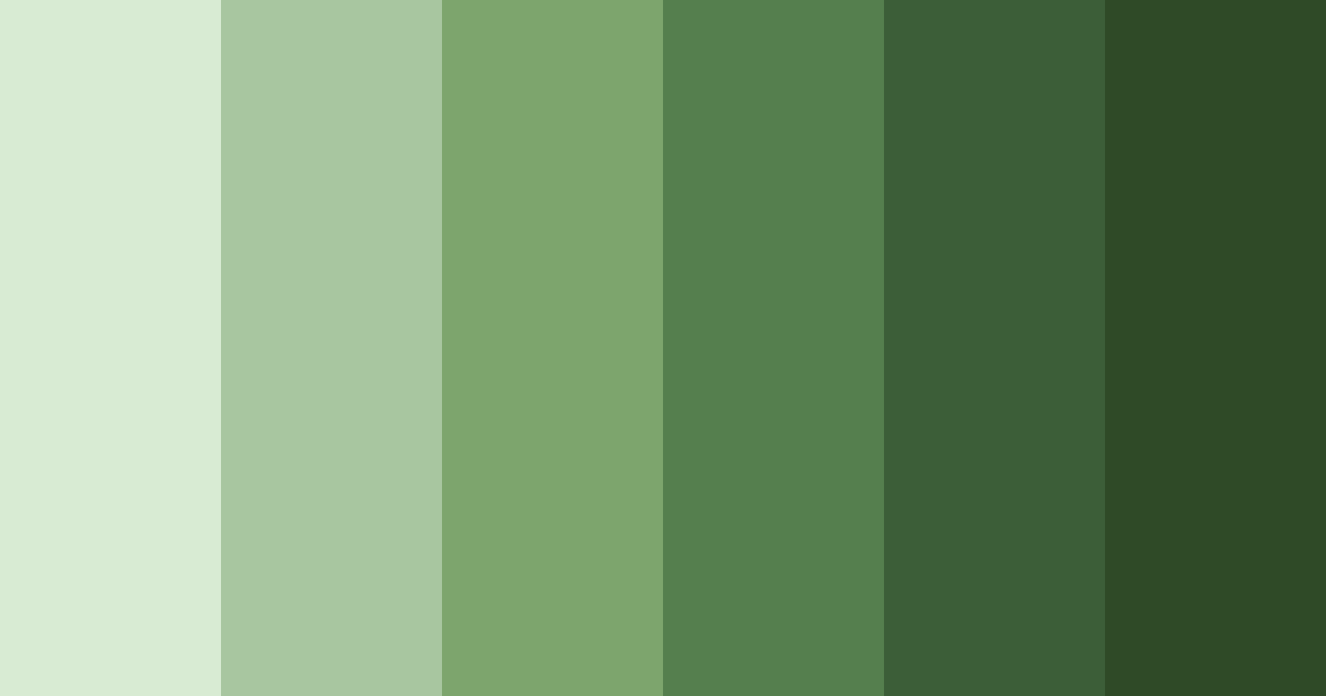 Download whispering woods color palette PNG image (landscape)