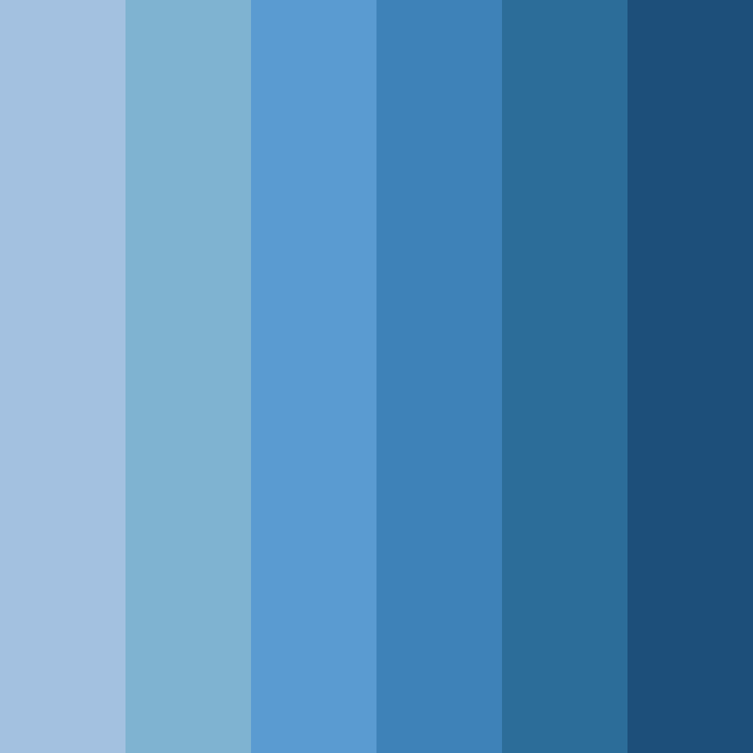 Download blue fairy tale color palette PNG image (square)
