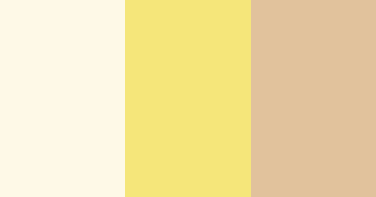 Download sunny serenity color palette PNG image (landscape)