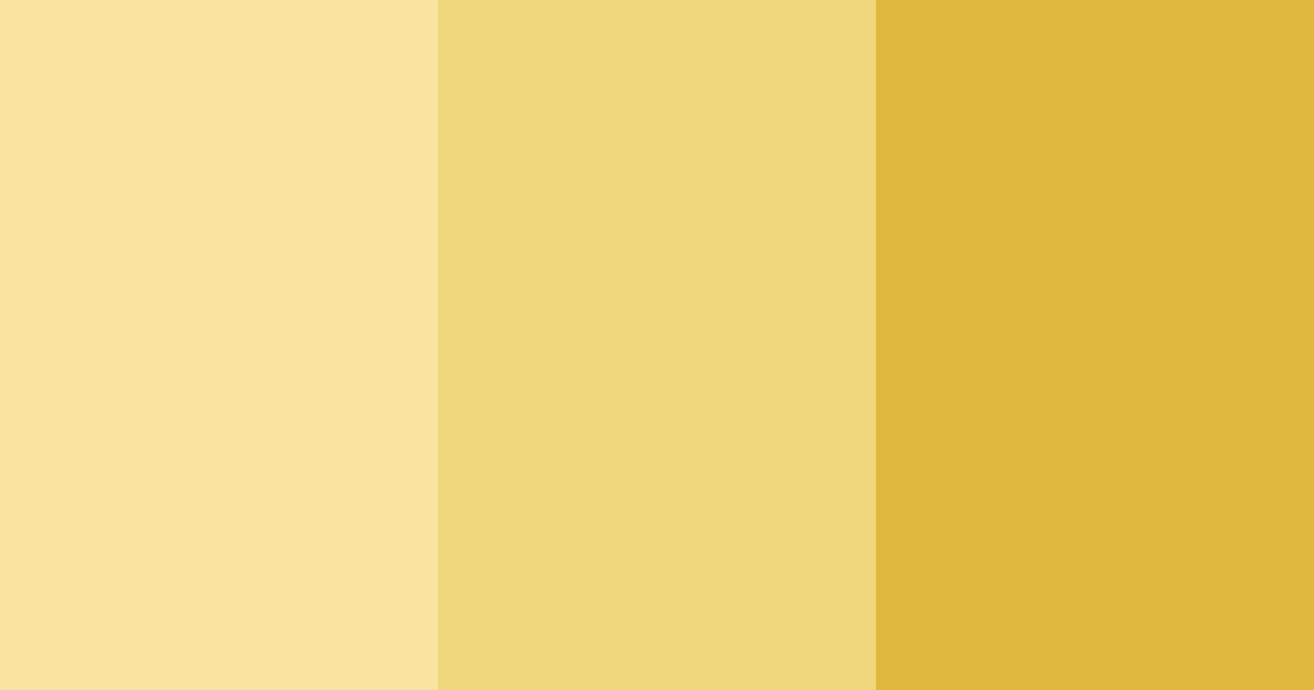 Download golden meadow delight color palette PNG image (landscape)