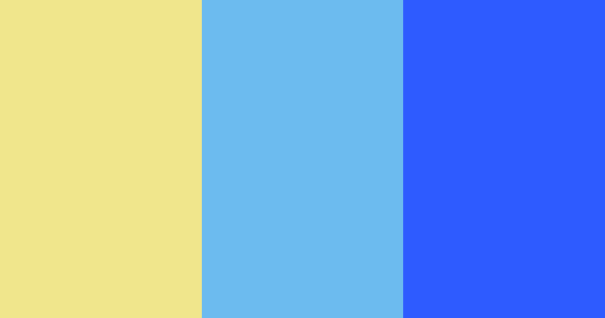 Download sunny azure dream color palette PNG image (landscape)