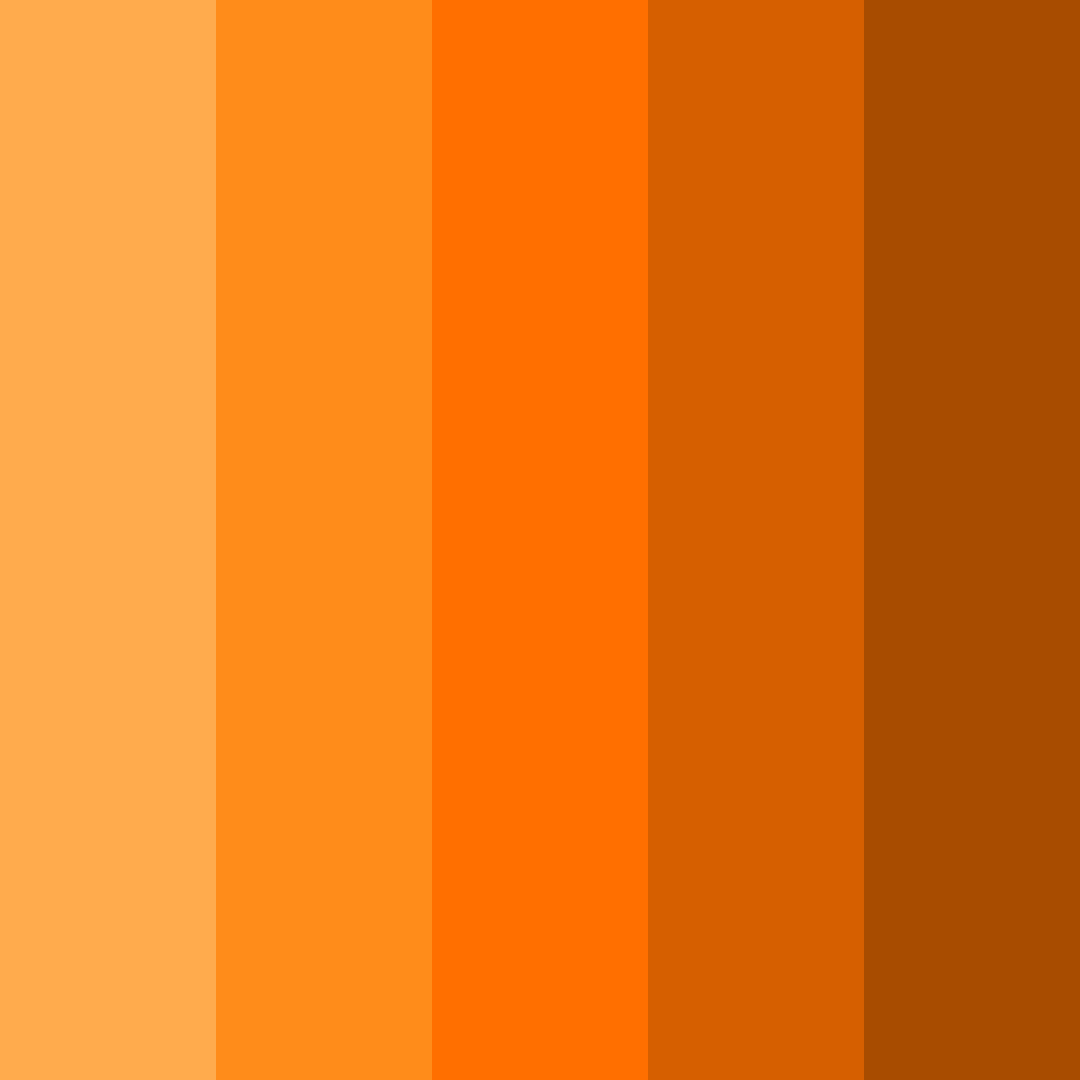 Download sunset ember color palette PNG image (square)