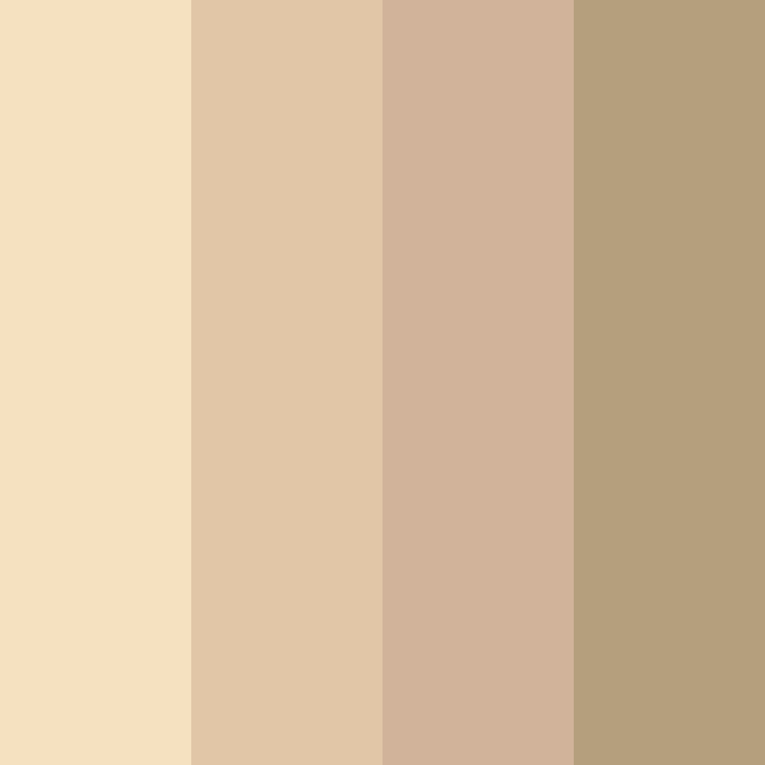 Download sandy serenity color palette PNG image (square)