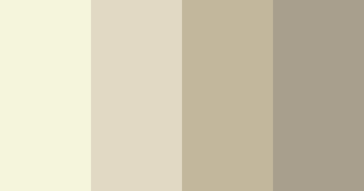 Download light beige color palette PNG image (landscape)