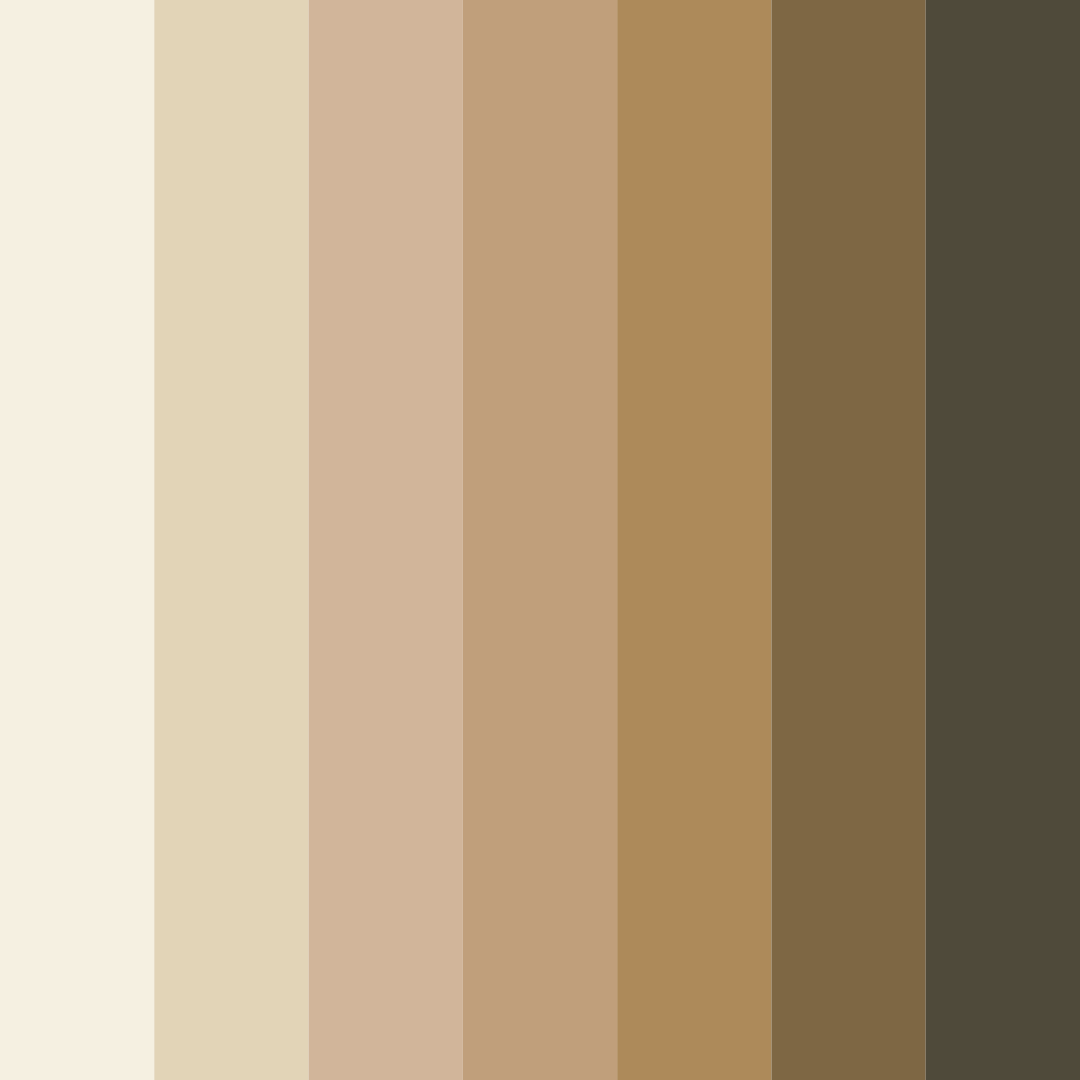 Download desert dunes color palette PNG image (square)