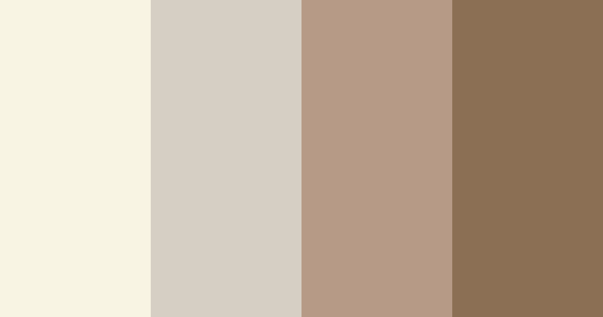 Download natural elegance color palette PNG image (landscape)