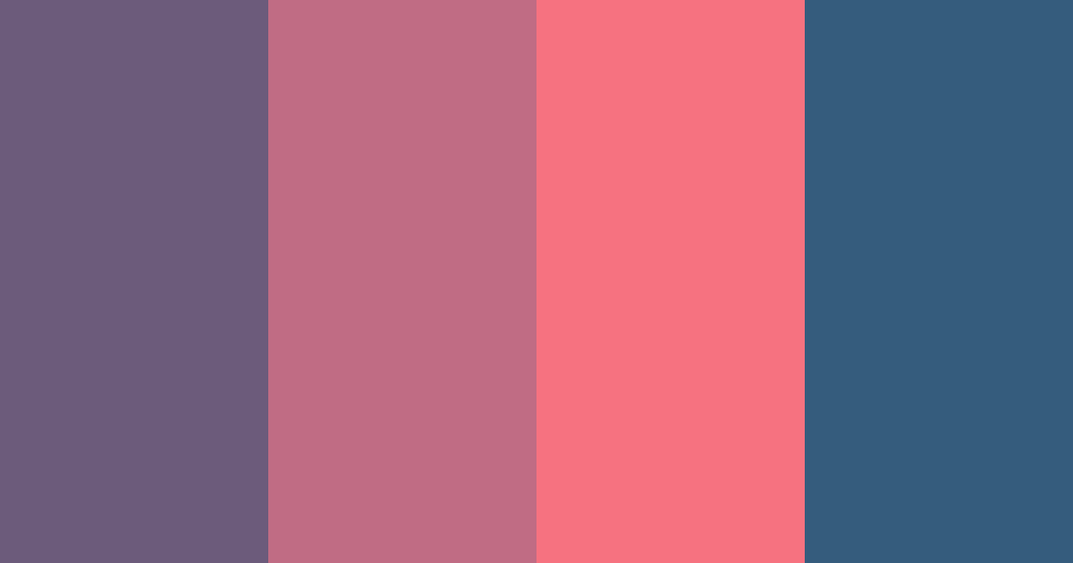 Download mystic sunset wine color palette PNG image (landscape)