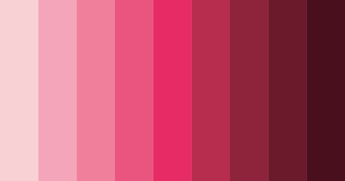Download rosy marron dreamscape color palette PNG image (landscape)