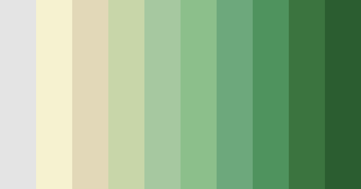 Download forest green serenity color palette PNG image (landscape)