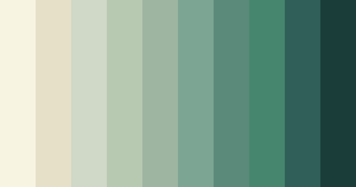 Download shades of greenish gray color palette PNG image (landscape)