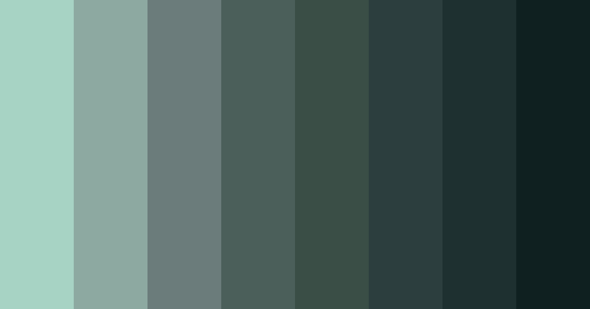 Download oceanic forest color palette PNG image (landscape)