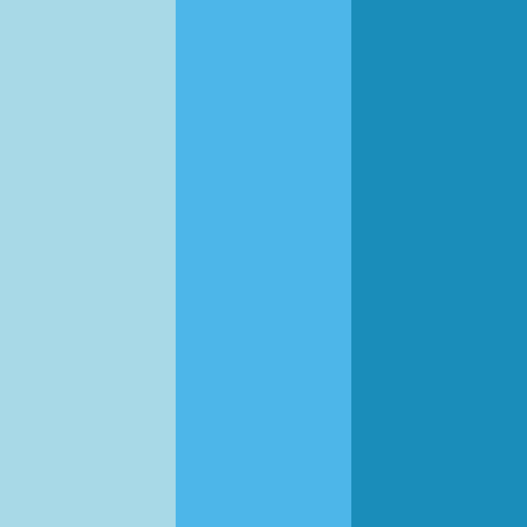 Download light blue hospital color palette PNG image (square)
