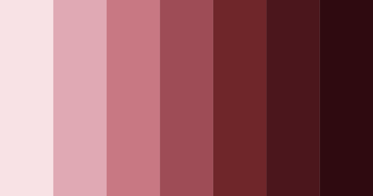 Download dark maroon horror color palette PNG image (landscape)