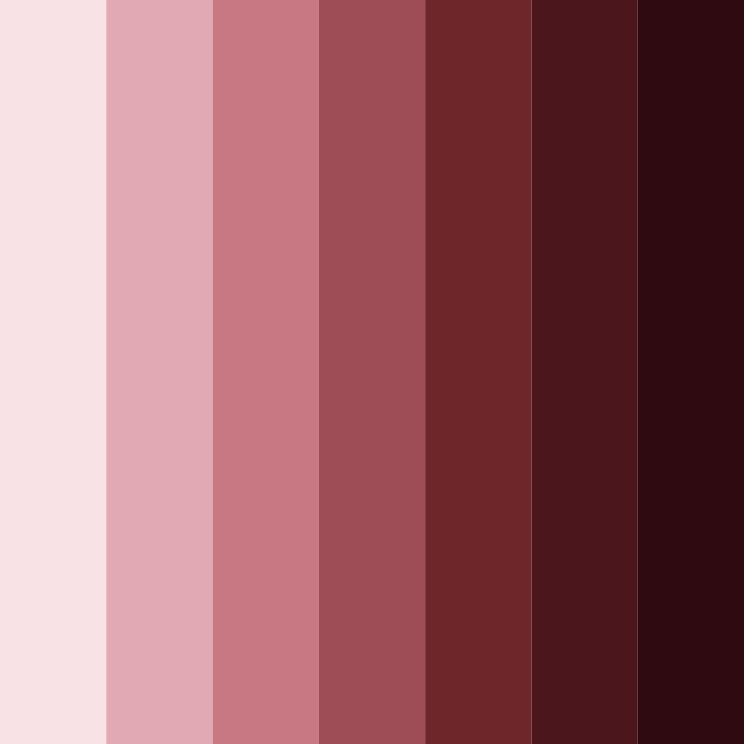 Download dark maroon horror color palette PNG image (square)