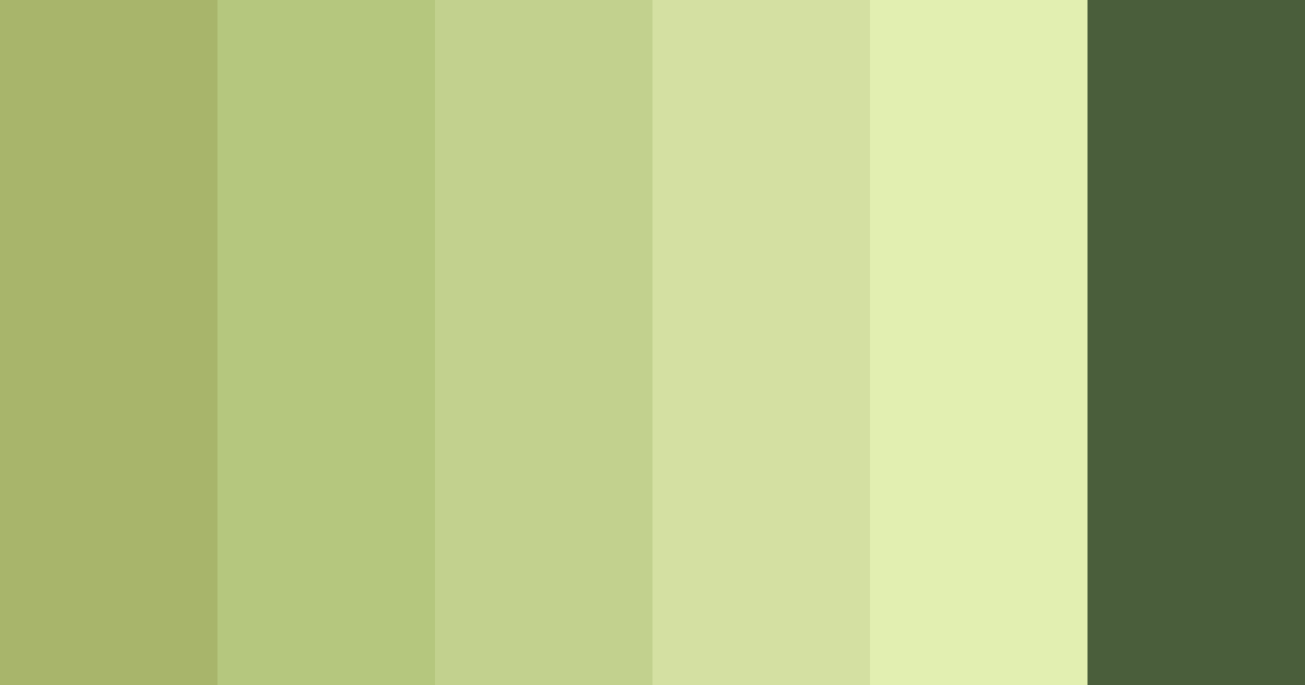 Download whispering meadow color palette PNG image (landscape)