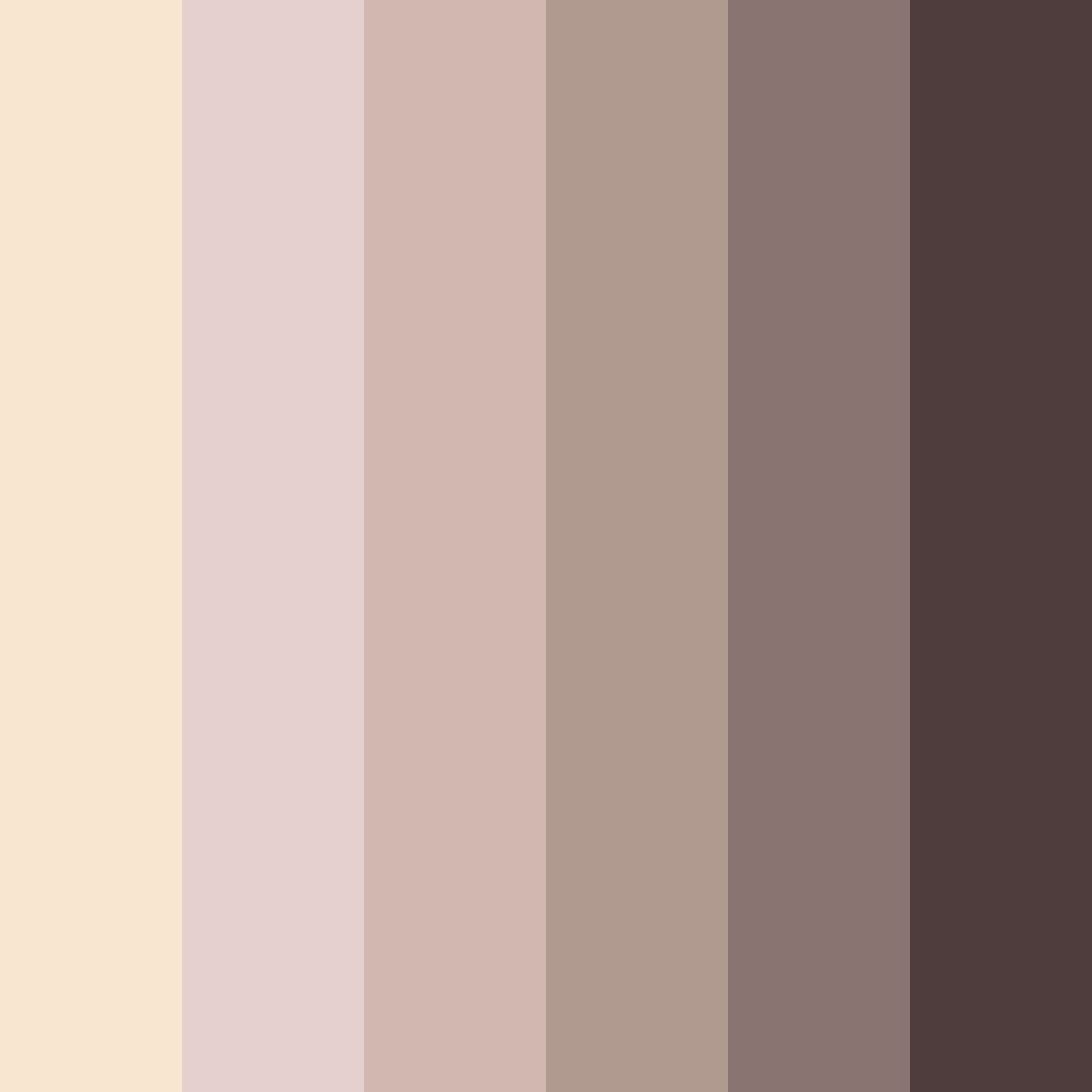 Download earthy embrace color palette PNG image (square)