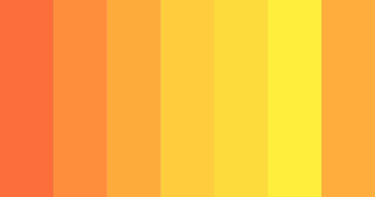 Download bright orange-red color palette PNG image (landscape)