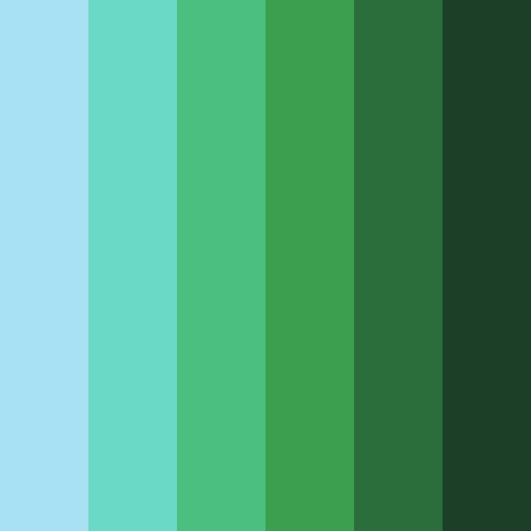 Download tropical venom color palette PNG image (square)