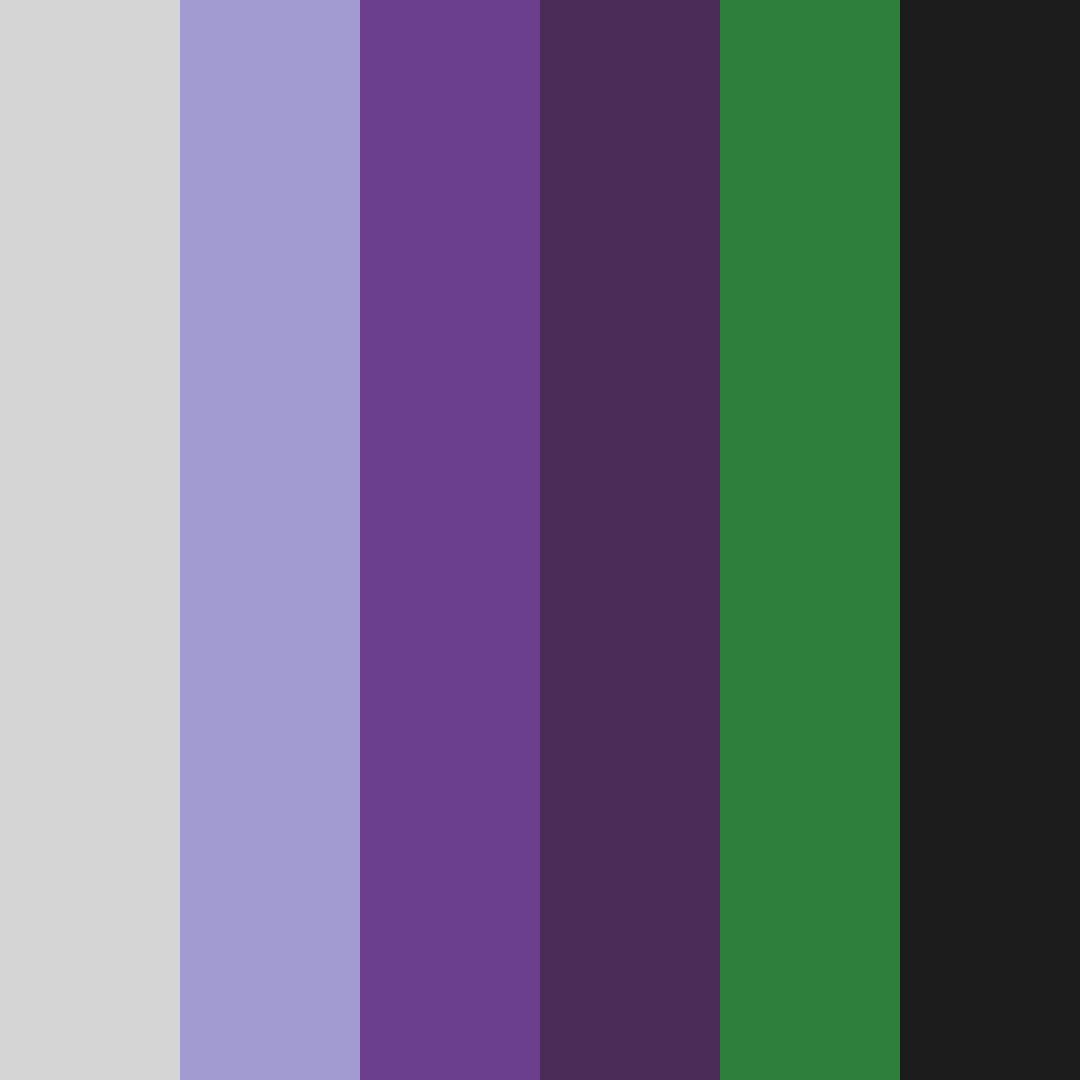 Download enchanted shadows color palette PNG image (square)