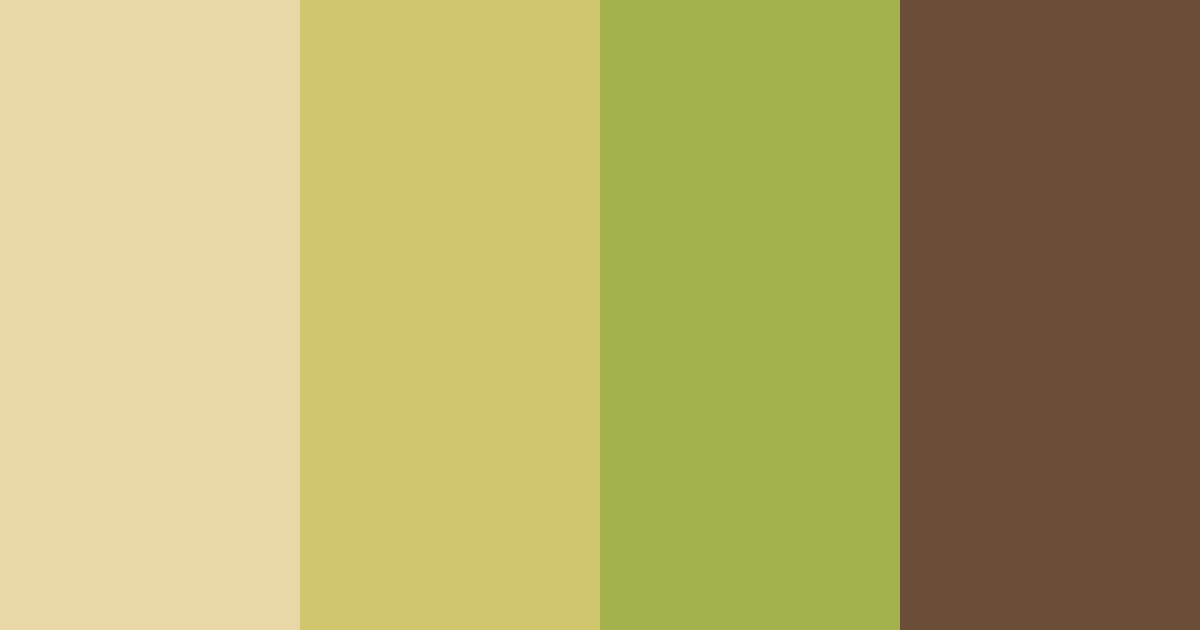 Download earthy harvest color palette PNG image (landscape)