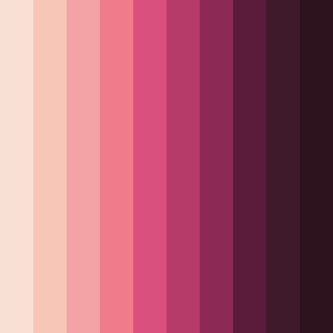 Download sakura twilight color palette PNG image (square)