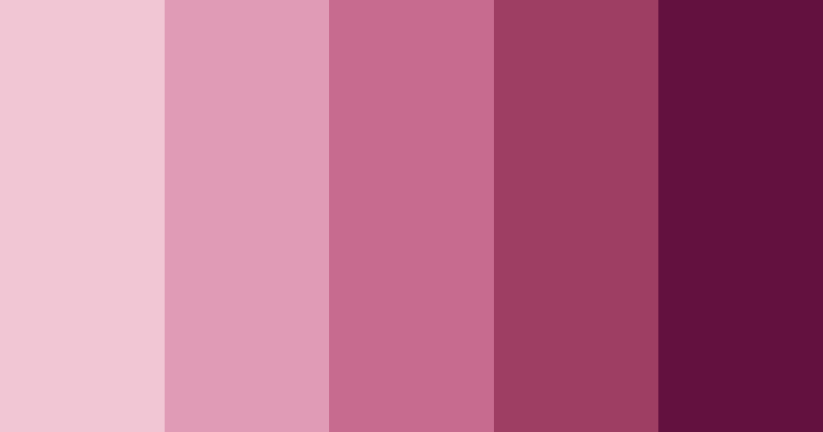 Download crimson blossom color palette PNG image (landscape)
