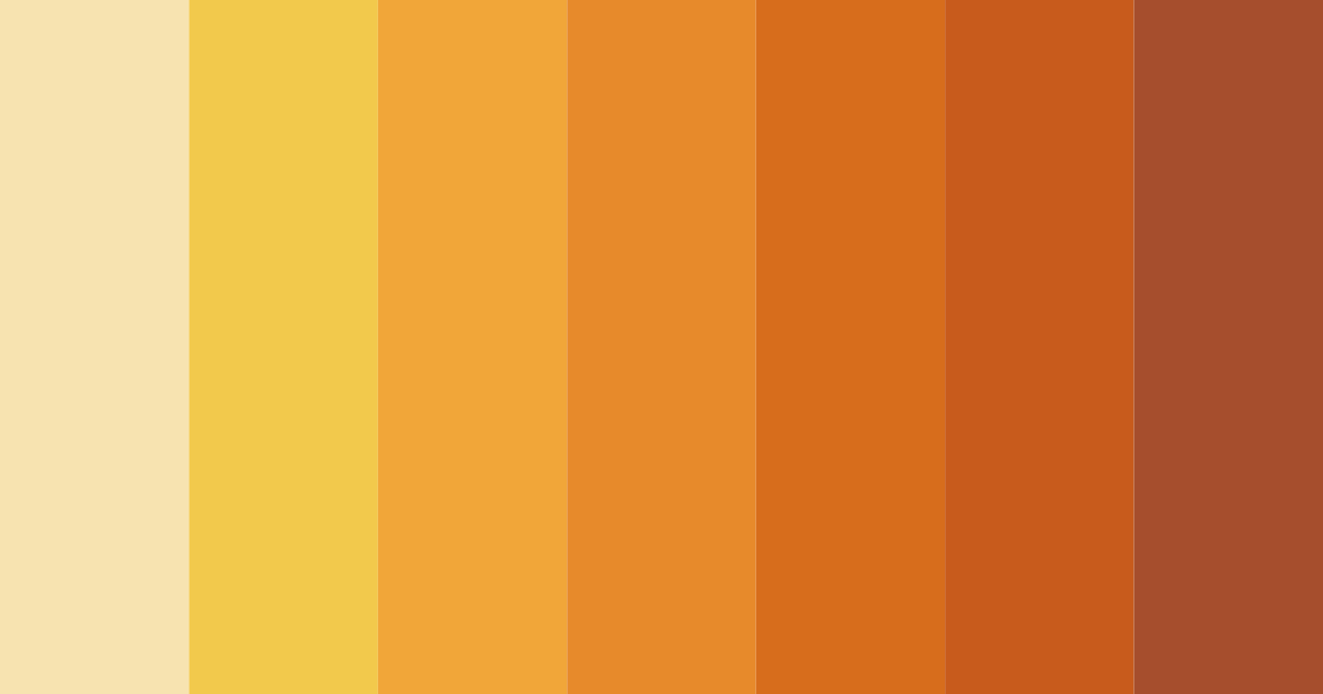 Download autumn ember glow color palette PNG image (landscape)