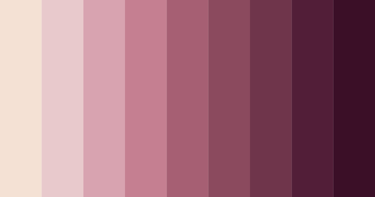 Download chic elegance color palette PNG image (landscape)