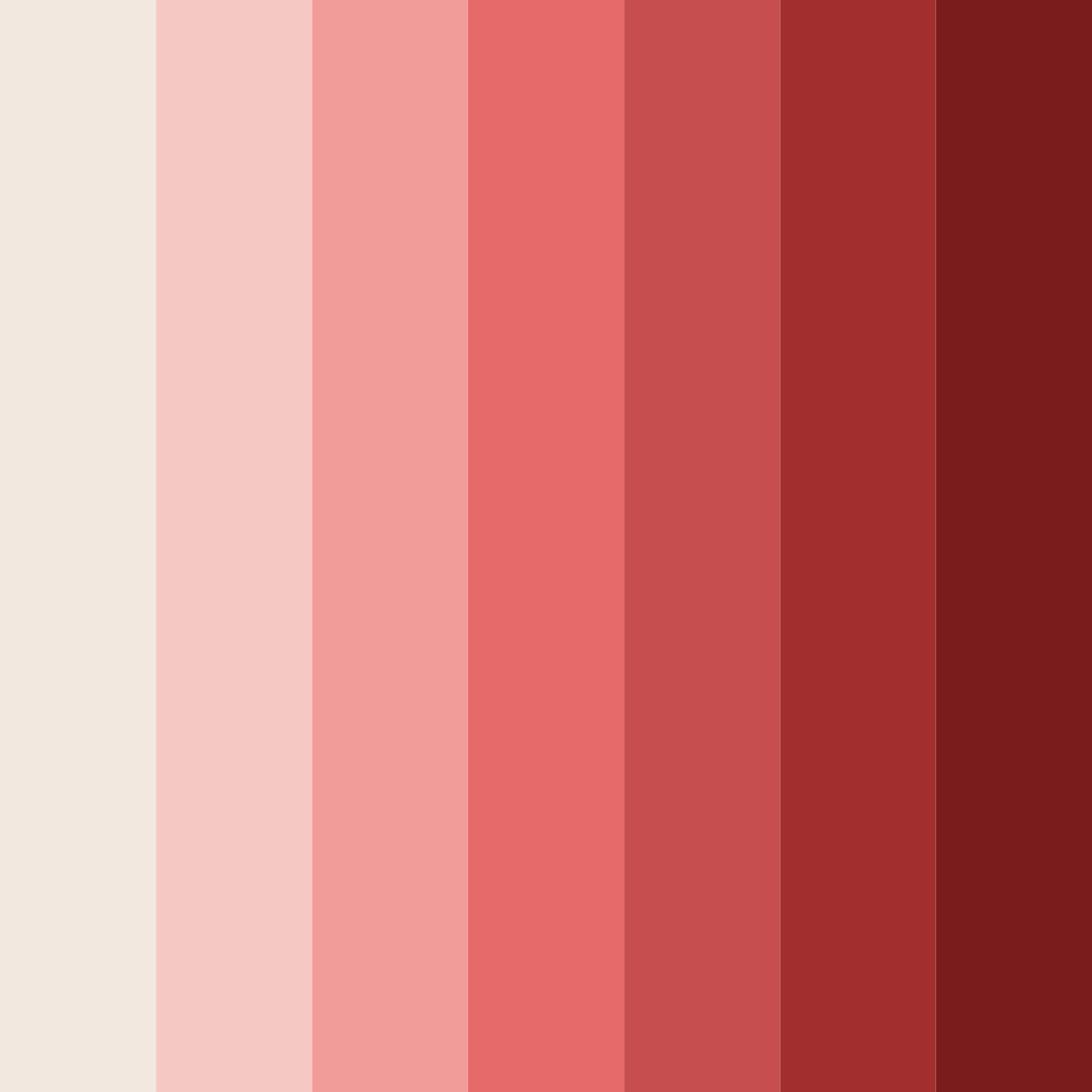 Download crimson blossom color palette PNG image (square)