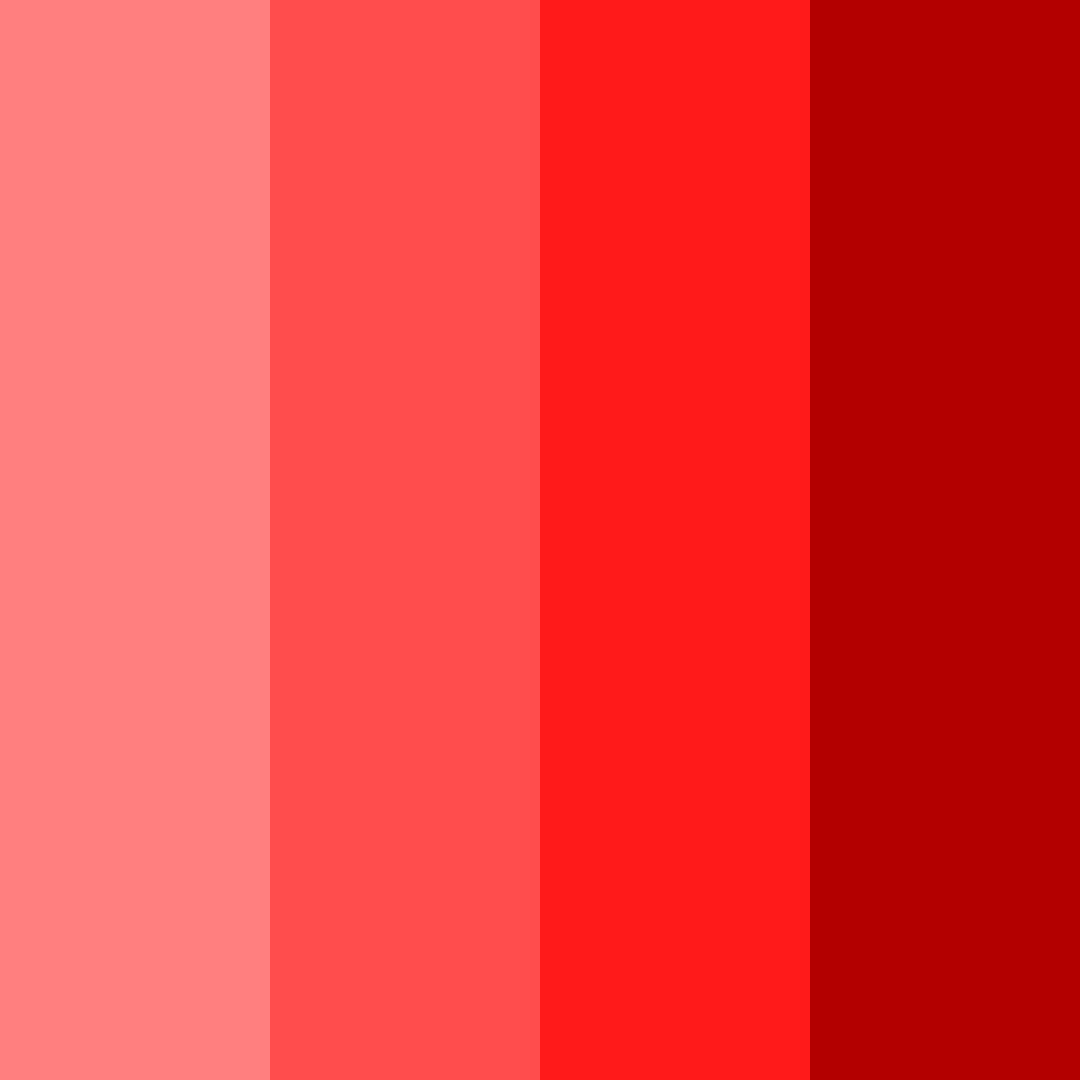 Download crimson blaze color palette PNG image (square)