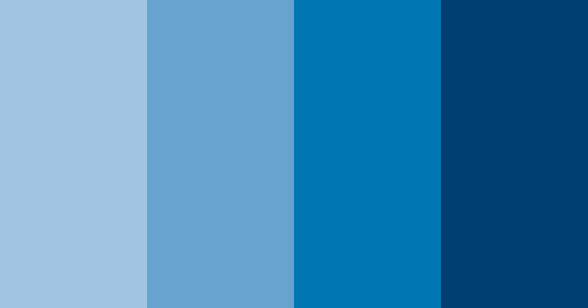 Download bright blue color palette PNG image (landscape)