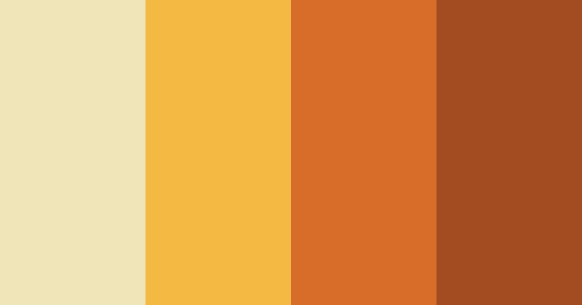 Download golden harvest color palette PNG image (landscape)