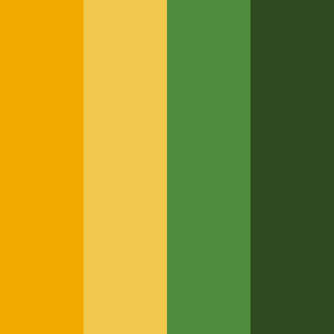 Download autumn's embrace color palette PNG image (square)