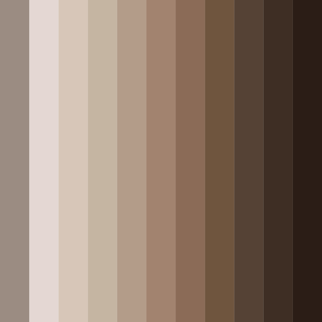 Download earthy embrace color palette PNG image (square)