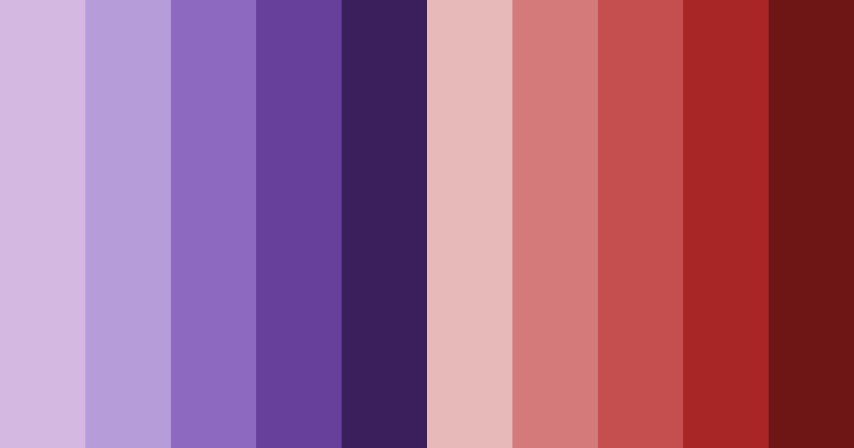 Download dragon queen's lament color palette PNG image (landscape)