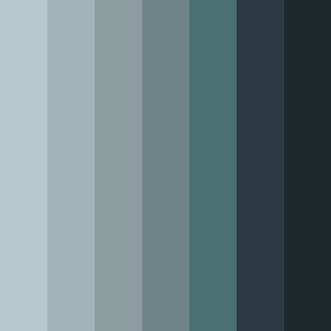 Download dark teal color palette PNG image (square)