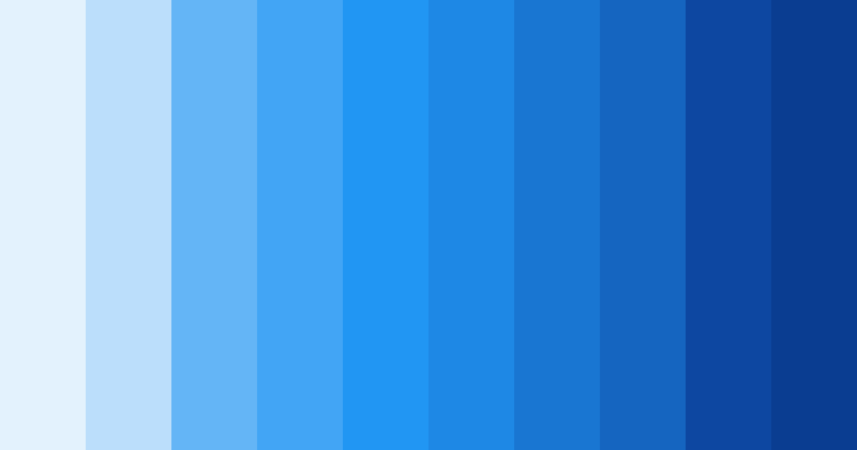 Download shades of blue dragon color palette PNG image (landscape)