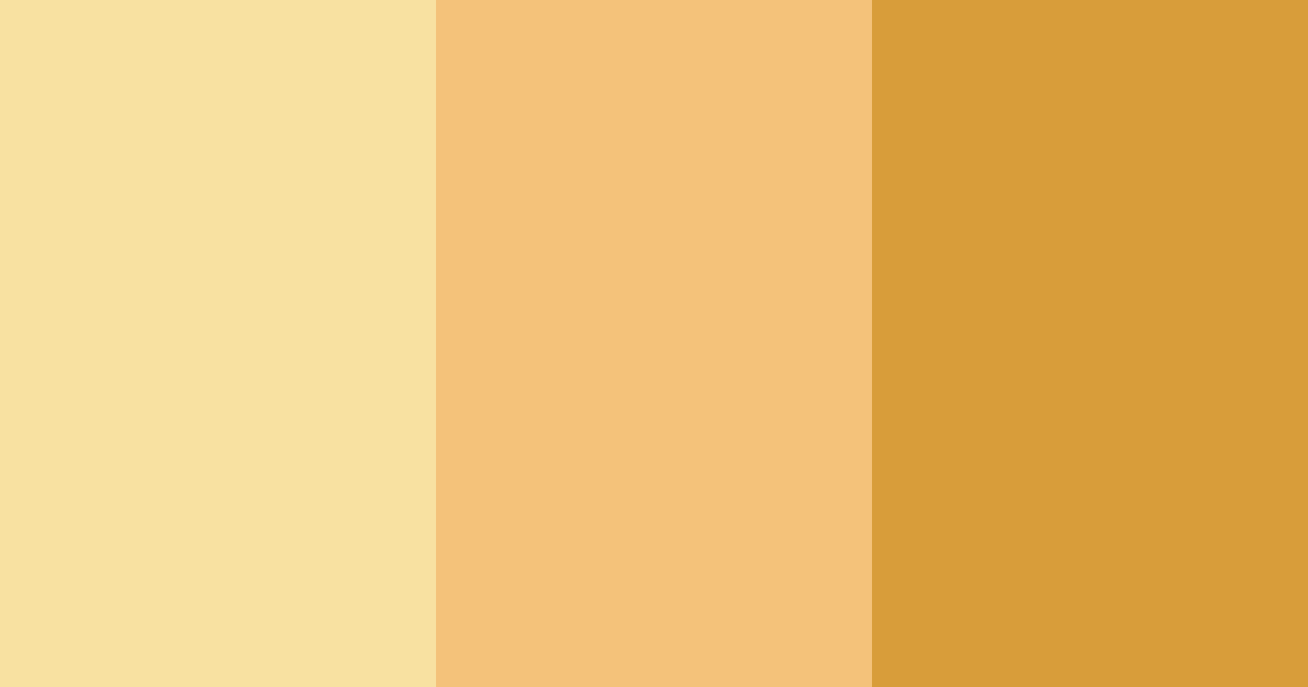 Download yellow food color palette PNG image (landscape)
