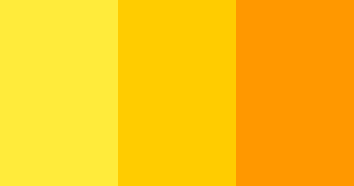 Download yellow dopamine color palette PNG image (landscape)