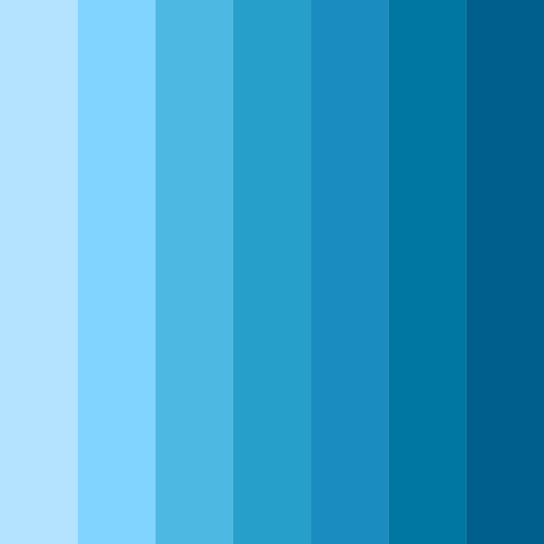 Download aqua dreamscape color palette PNG image (square)