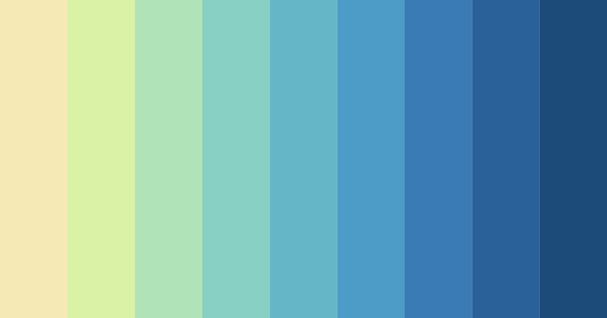 Download emerging spring tides color palette PNG image (landscape)