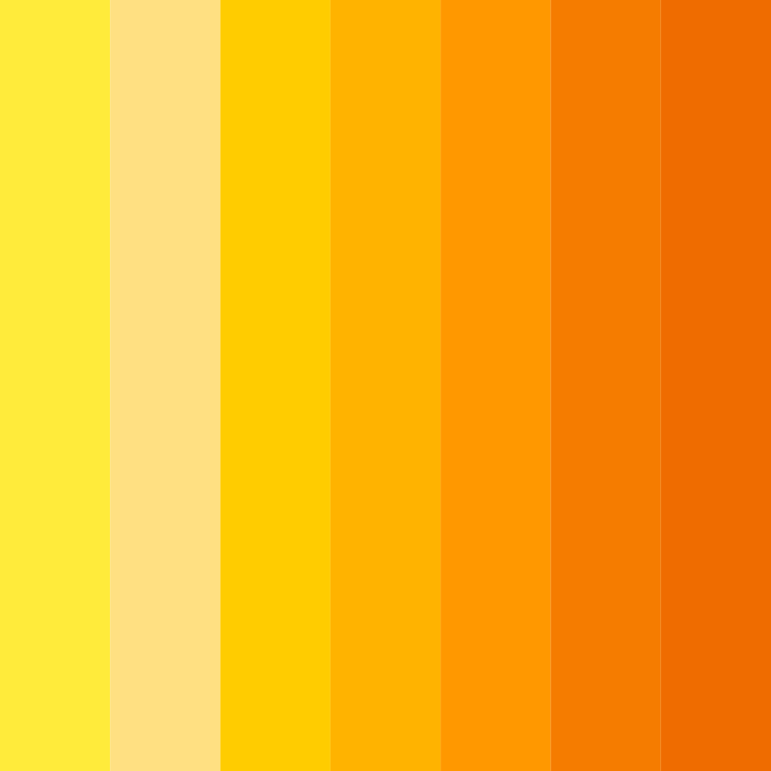 Download sunset sorbet color palette PNG image (square)