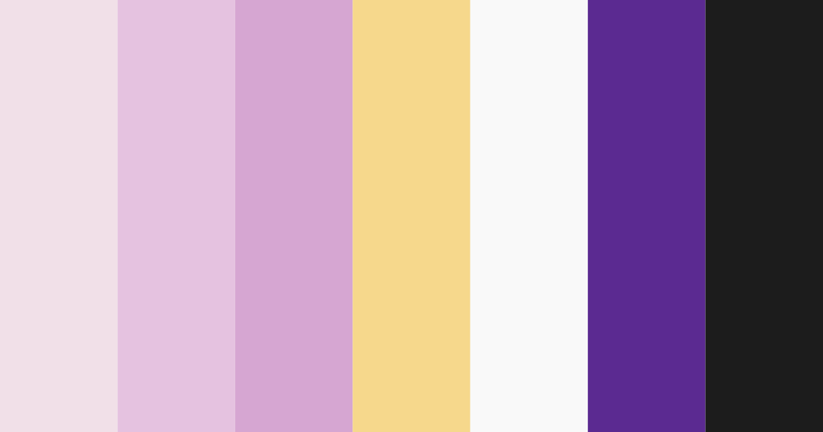 Download enchanted elegance color palette PNG image (landscape)