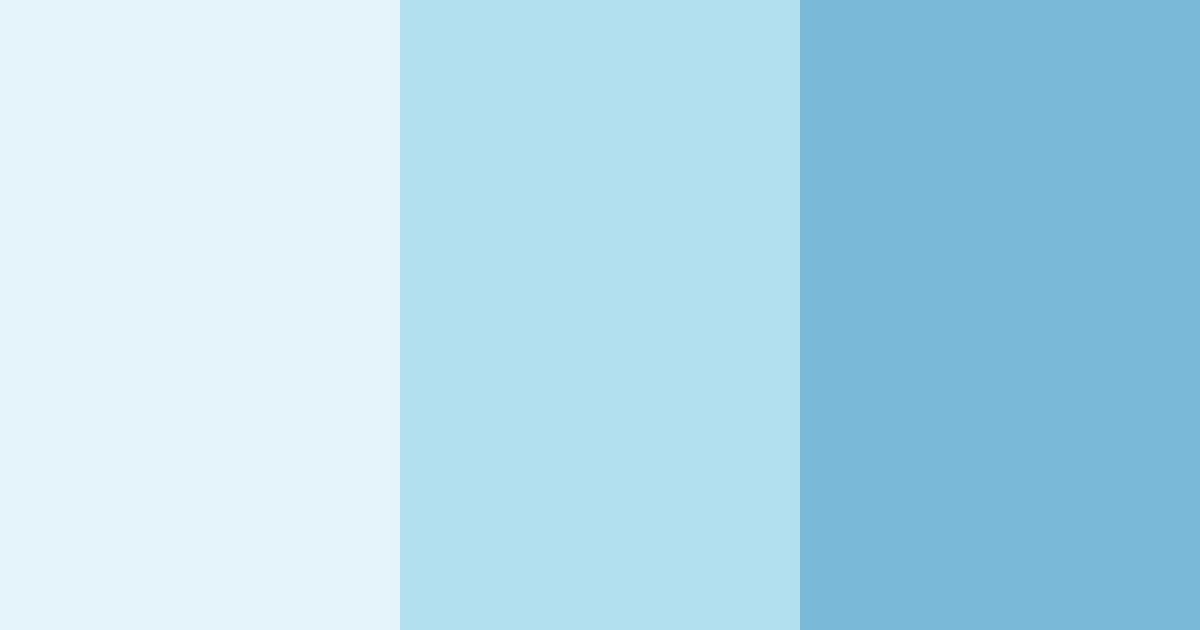 Download aqua serenade color palette PNG image (landscape)