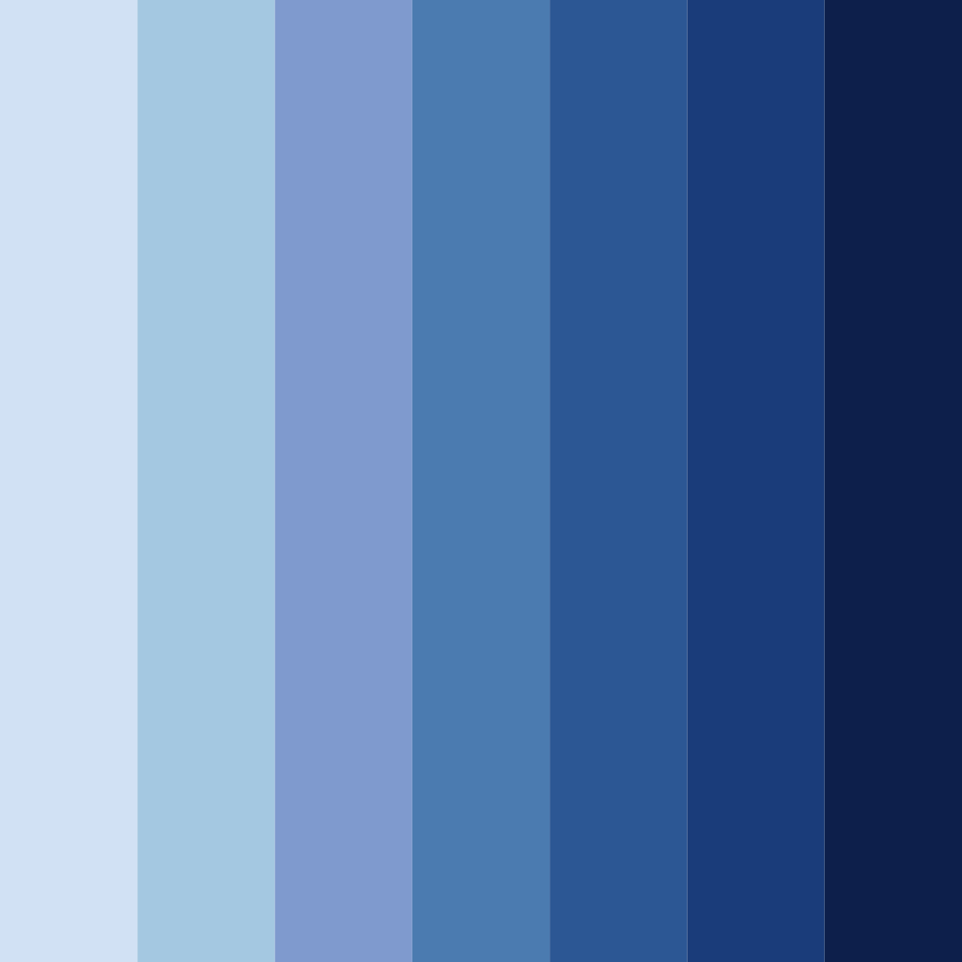 Download midnight serenity color palette PNG image (square)
