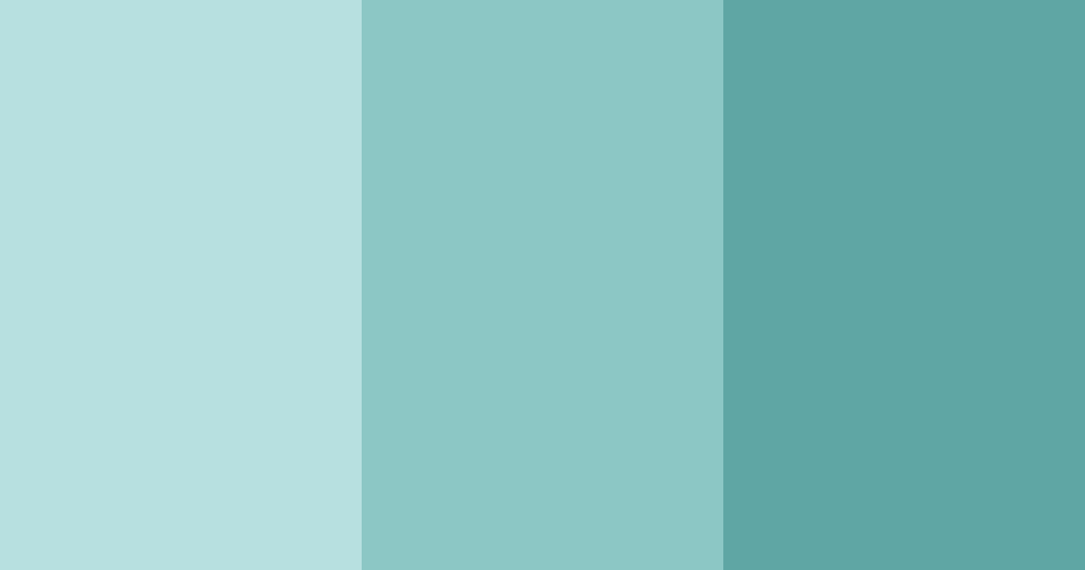 Download aqua breeze color palette PNG image (landscape)