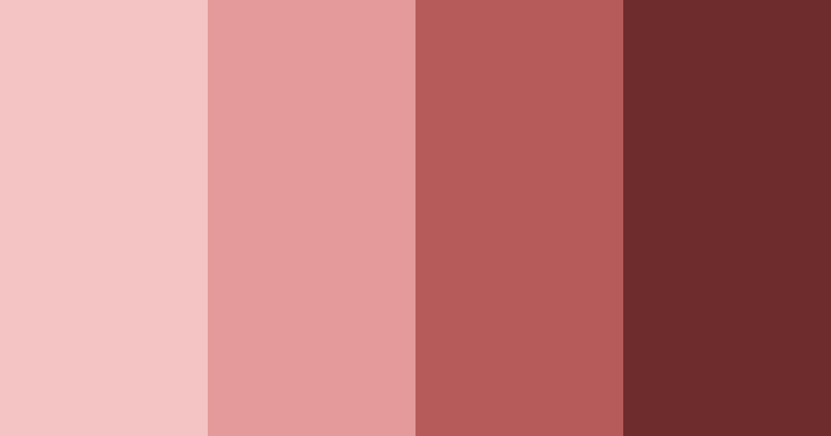 Download wine red shades color palette PNG image (landscape)