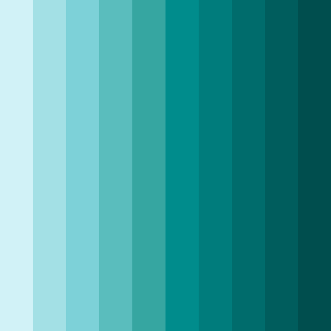 Download arctic symphony color palette PNG image (square)
