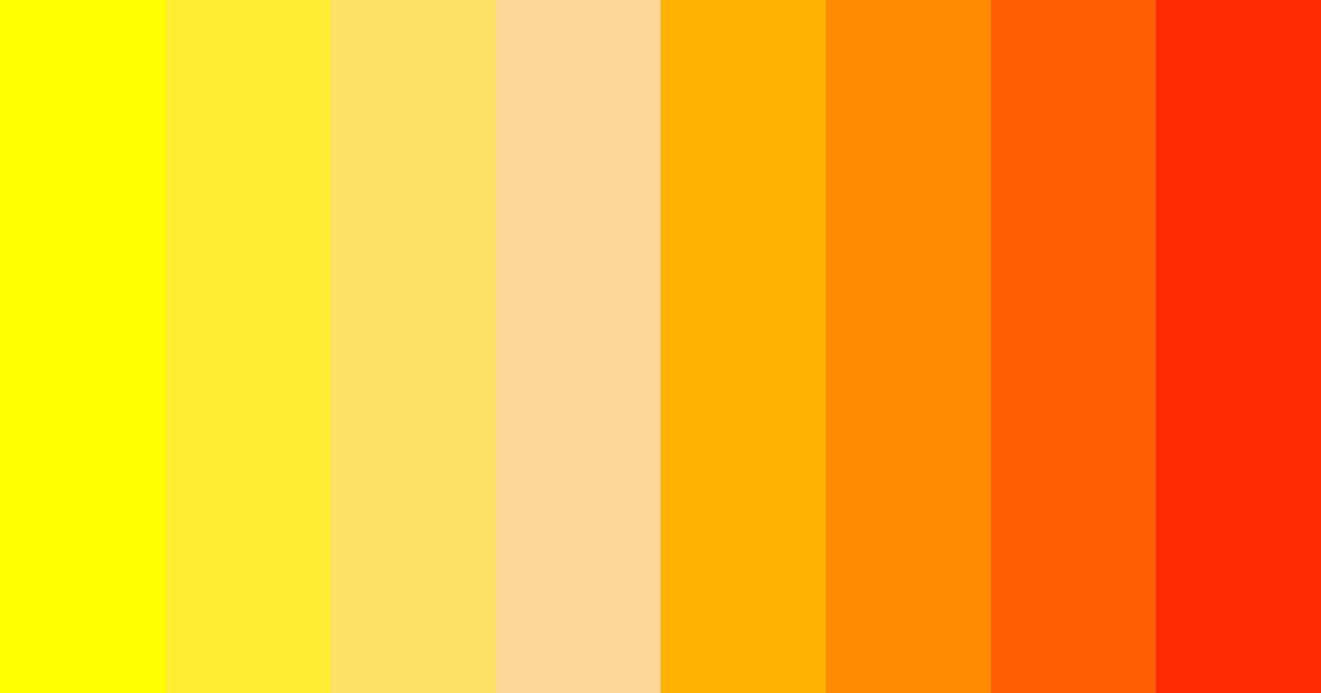 Download golden sunset bliss color palette PNG image (landscape)